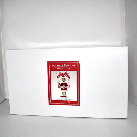 Dept 56 Grinch Possible Dreams Grinch Picture Perfect Statue #6014776D NIB Detai - Picture 1 of 4